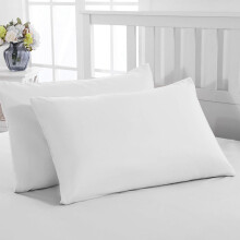 PRIME LINENS Pillow Cases 2 Pack Standard Size Microfibre Pillow Cover with Envelop Closure Wrinkle Fade Resistant Pillowcases Machine Washable