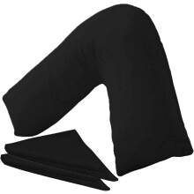 Nutra Nerd V Shaped Pillowcase cover - 100% Polycotton V pillowcase cover - Neck & Back Support Orthopaedic Pregnancy Nursing V shape Pillow case