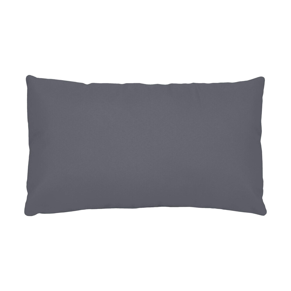 Lovely Casa T24820001 Alicia Pillowcase, 50 X 70, 100% Cotton, 50 X 70 Cm Anthracite Stof