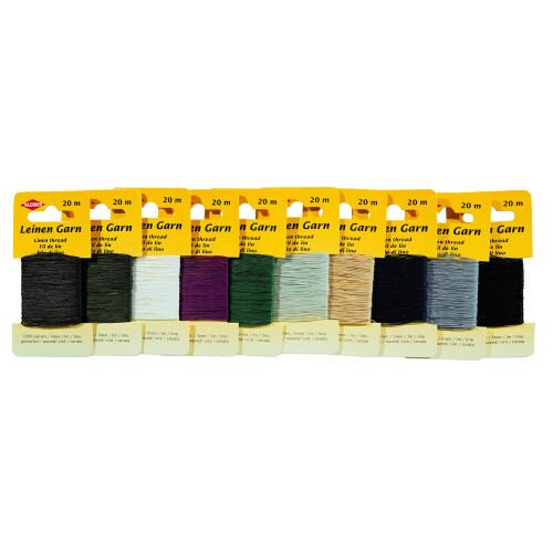Kleiber Linen Thread, Green, 11.8x6.2x0.4 cm 1