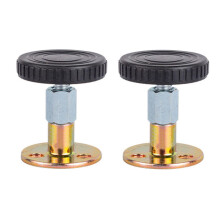 2 Pieces Anti-Shake Fixer with Adjustable Threaded Bed Frame Anti-Shake Tool Headboard Stopper Telescopic Support Use for Bed Cabinet Chair Sofa