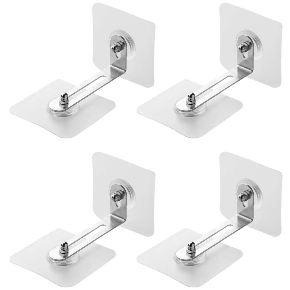 Kysun Furniture Wall Anchors, Anti Tip Wall Anchor, Furniture Wall Fixing Adhesive, 4 Pcs Cabinet Anti Tip Kit, No Screw Wall Fasteners For Cabinet,