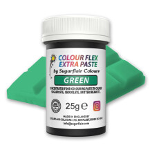 Colour Flex Green Food Colouring Paste - Extra Concentrated, Vibrant Food Colouring For Buttercream, Chocolate, Sugar Paste, Icing, Fondant, Royal