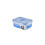 LocknLock Rectangular 350ml (135 x 102 x 52 mm), Clear/Blue 1