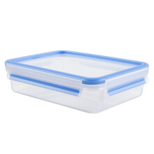 Tefal K3021412 MasterSeal Fresh Box, Plastic Food Storage Container, Keeps Food Fresher for Longer and 100 Percent Leakproof, 1.2 Litre