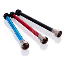 12 CM BONG DOWN PIPE SHOTTY TUBE ANODIZED ALUMINIUM STEM DOWNPIPE CHILLUM ALLUMINIUM DOWNSTEM WATERPIPE TUBE DETACHABLE BOWL AND GROMMET by CPUK