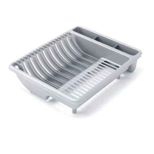 Addis Addis Mineral Grey Large Plastic Draining Rack, 510815