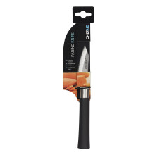 Chef Aid Stainless Steel Paring Knife, 3 Inch ? Soft Grip Handle for Precision Cutting, Ideal for Peeling and Detailed Food Prep