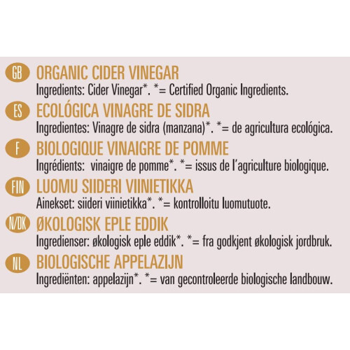 Biona Organic Apple Cider Vinegar, 500ml 2