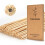 TOMCENXI Reed Diffuser Sticks,19 cm Natural Rattan Wood Sticks,Diffuser Refills,Essential Oil Aroma Diffuser Replacements Sticks for Home,Office 1