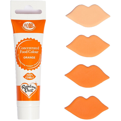 ProGel? Concentrated Paste Food Colouring - Orange 1