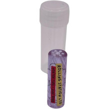 Glass Twisted Glass Filter Tip -7-Hole - 9mm x 30mm Design, Easy to Clean, Select from Blue - Clear - Pink - Gold - Green - Purple - 6 Colour (1 Pc)