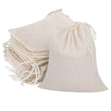 30Pcs Muslin Bags,Cotton Drawstring Reusable Tea Bag,Spice Bags for Cooking,Snack Spices Bags Tea Coffee Filter Bags Crafts Soap Nuts Gift Ba