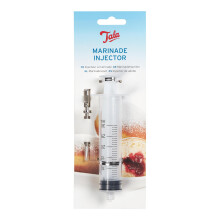 Tala Marinade and Filling Injector, Multipurpose Injector for Marinades, Sauces & Cupcake Fillings, Food-Safe Plastic, White (20.5 x 4 x 2.5 cm)