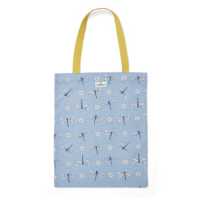 Cooksmart British Designed Tote Bag | Tote Bags With Handles Great For On The Go | Eco Friendly Option For Shopping Bags - English Meadow