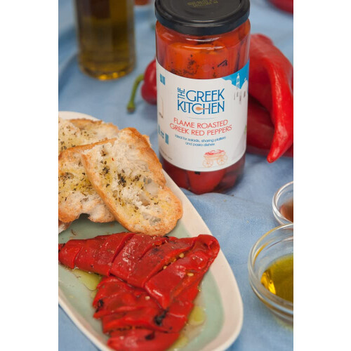 The Greek Kitchen Flame Roasted Red Peppers 360g 1