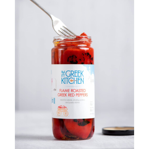 The Greek Kitchen Flame Roasted Red Peppers 360g 2
