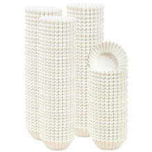 Gcardist Mini 500-Count White Cupcake Liners Muffin Liners Food Grade Baking Cups Paper No Smells (Small Size)
