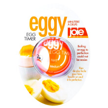 Joie Kitchen Gadgets Eggy Egg Kitchen Timer, Heat-Sensitive for Perfectly Boiled Eggs, Orange