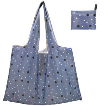 FenFang Reusable Shopping Bags Foldable, Extra Large Grocery Bag, Washable Pocket Shopper Bag, Lightweight Handbag Tote Bag Portable Pouch for Daily