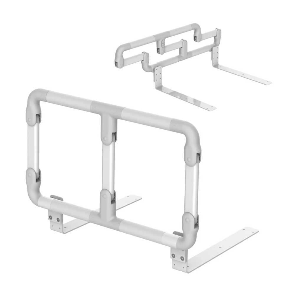 Heuffe Store Foldable Bed Rail For Safety, Adjustable Grab Bar For Senior,Adult, Medical