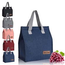 HZYUEKUN Lunch Bags for Women Men, Reusable Insulated Leak-Proof Thermal Cooler Tote Box, Cool Bags Portable Waterproof Container for Kids Girls Boys