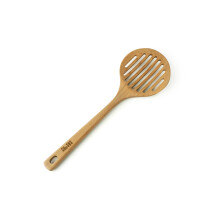 IBILI - Wooden Skimmer 34 cm - Beech Wood with Oil Coating, Light Brown