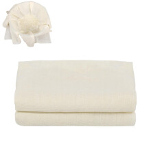 2 Pcs Cheesecloth, 50 x 50 cm Unbleached Grade 100 Reusable Muslin Cloths for Cooking Washable Cheese Cloths for Straining for Filtering Juice Cheese