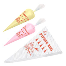 Piping Bags 12Inch Thicken Piping Bag Anti Burst Icing Bags Non-Slip Pastry Bags Cake Decorating Bags Tipless Piping Bags for Cake Cupcake Frosting