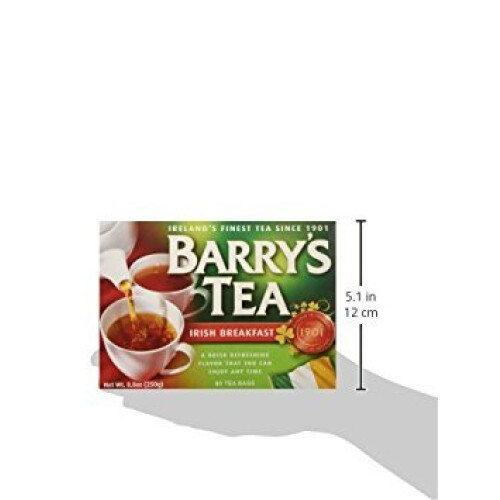 Barry's Tea Irish Breakfast Teabags (80) - Pack of 2 1