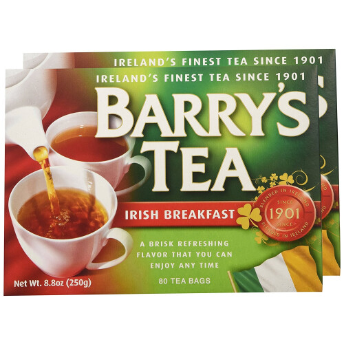 Barry's Tea Irish Breakfast Teabags (80) - Pack of 2 2