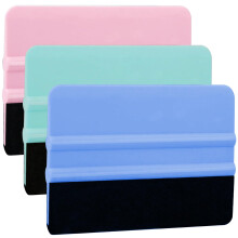 3-Pack Vinyl Squeegee Tool Set - Professional Squeegees for Vinyl Wraps and Decals Application