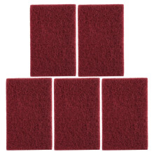 Bojueshaw 5pcs Dish Scrubber Pads,Scouring Pad Scotched Abrasive,Heavy Duty Scouring Pads,Cleaning Scouring Pads for Kitchen,Dishes,Bathroom,Household