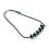 Croydex Croydex AK141641 Chrome Bead Shower Curtain Rings 1