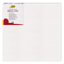 KREUL Solo Goya 61515 Stretched Canvas Basic Line Stretcher Frame 15 x 15 cm with Cotton Canvas Primed 4 Positions Ideal for Oil, Acrylic and Gouache
