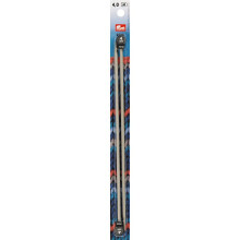 Single-Pointed Knitting pins alu 25 cm 4.00 mm Pearl Grey