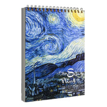 A4 Spiral Bound Sketch Book - 120 Page (60 Sheet) Artist Sketchpad for Drawing, Painting & Doodling | Premium Doodle Paper for Beginners,