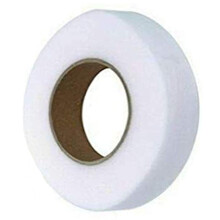 25 x Meters Hemming Web Large Roll Wonder Iron On Tape Sewing Bonding Long Badges School Work Trouser Webbing Craft Master Tailor Home & Office White