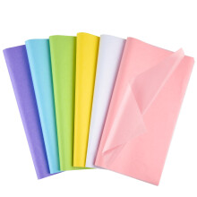 Morcheiong 60 Sheets Easter Tissue Paper Multicolor Art Gift Wrapping Tissue Paper Bulk Gift Wrapping for DIY Easter Birthday Wedding Holiday Crafts