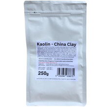 Trustleaf 250g Kaolin White China Clay - 100% Natural - (250g Bag)