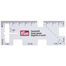 Prym Quater Seam Gauge, 10.5 x 4 x 0.02 cm