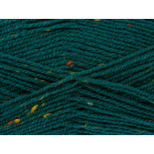 King Cole Big Value Tweed DK Yarn - 100g Ball - Premium Acrylic Wool for Knitting & Crochet - Double Knit (1552 Ocean)