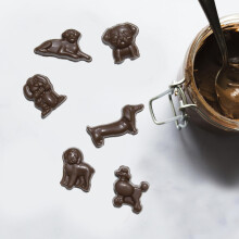 Friars Edible Dog Shaped Chocolate - 60 g | Novelty Milk Chocolate Gift | Funny Valentine or Birthday Present for Dog Lovers, Boyfriend, Girlfriend,