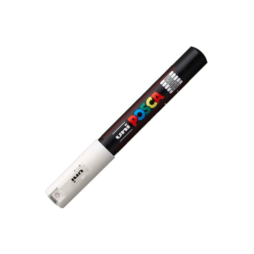 Uni-Ball Uni Posca Pc-1M Marker Pen - White