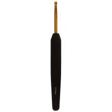 KnitPro Crochet Hook, gld-bl, 3.5mm, gold**