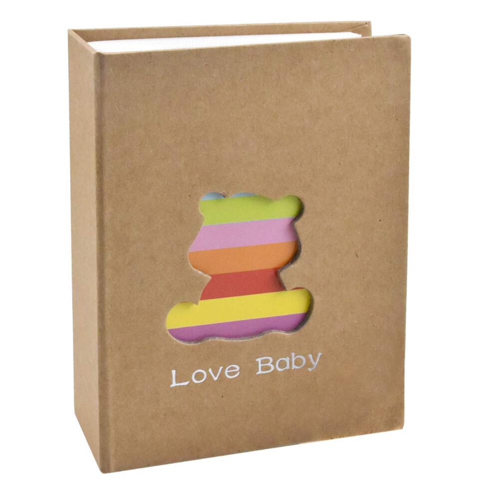 WEONE Photo Albums 6 X 4, Slip In Baby Photo Album Book, 100 Pictures Family Memory Book for Travel Wedding-image-OPC-PTD9HN5-NEW