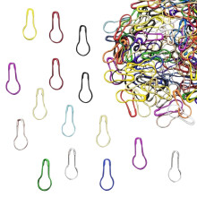 100 Pcs Stitch Markers Knitting, Knitting Stitch Markers, Crochet Pins Marker Crochet Mixed Colours for Needlework Calabash Pins, For DIY Project,