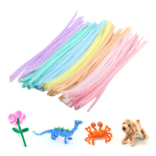 100PCS Colorful Pipe Cleaners Chenille Stem 6mm x 30cm, Pipe Cleaners for craft, Bottle Cleaner, DIY Crafts