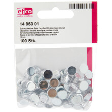 EFCO Decorative stone acrylic facet Gemrose 10 mm 100 pcs. crystal, 20x10x2 cm