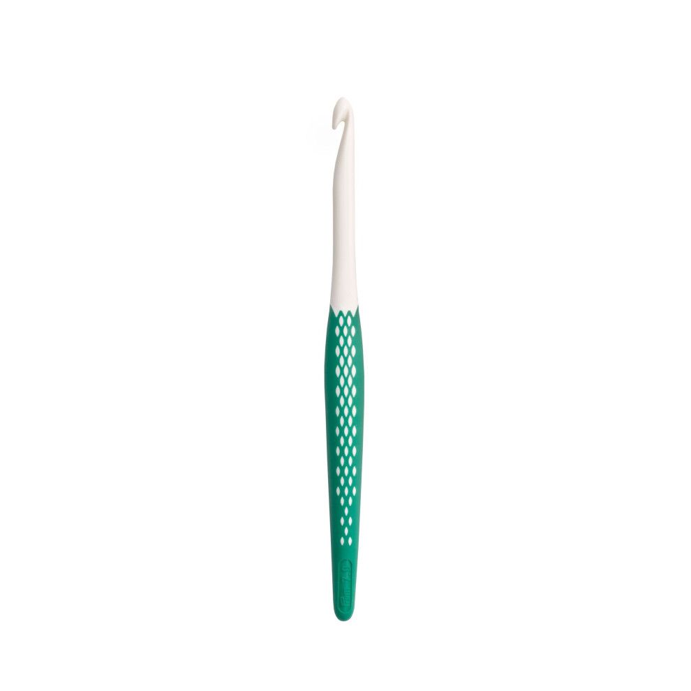 Prym Ergonomic Hook For Wool, / 7Mm White/Green